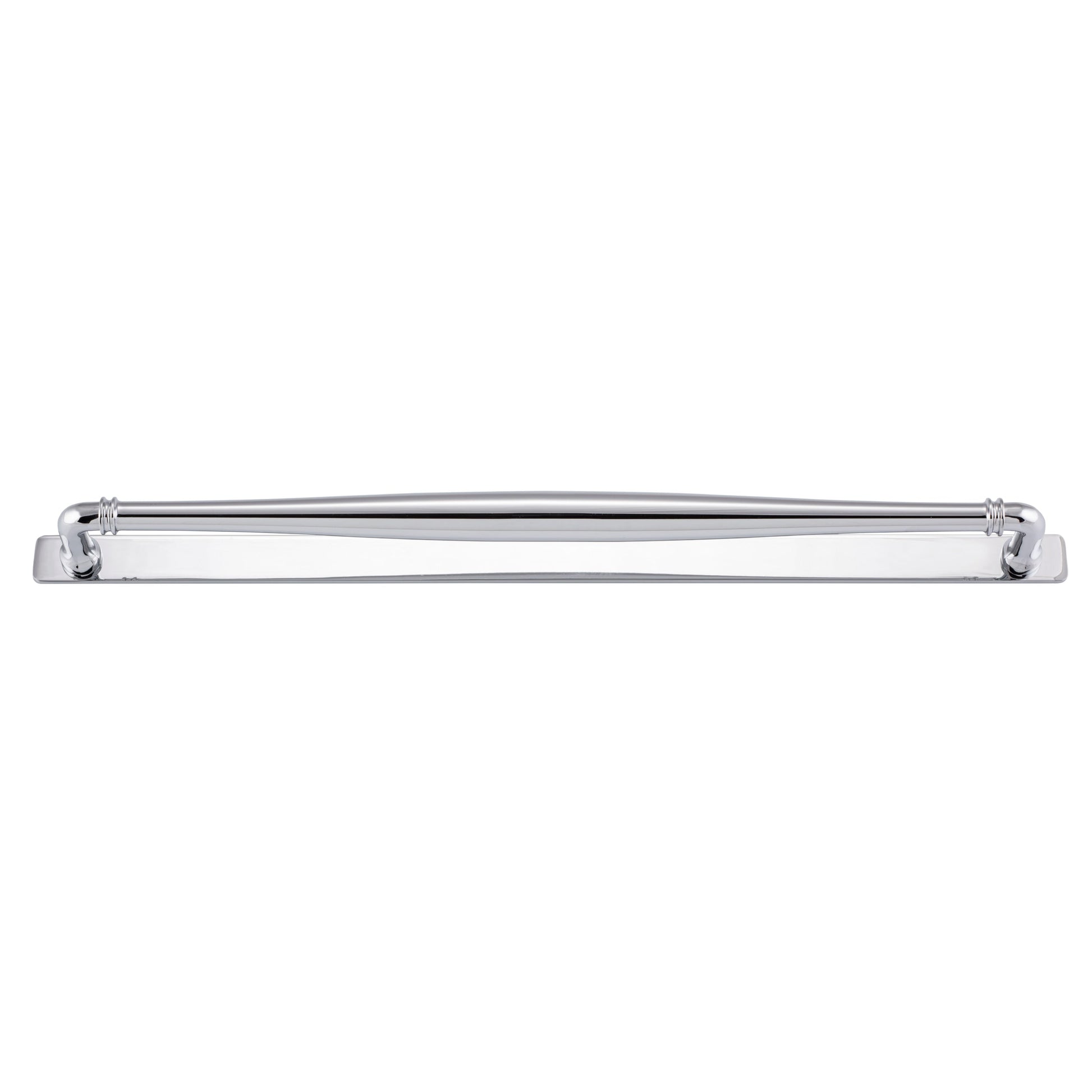 Iver Cabinet Pull Sarlat Polished Chrome CTC450mm With Backplate