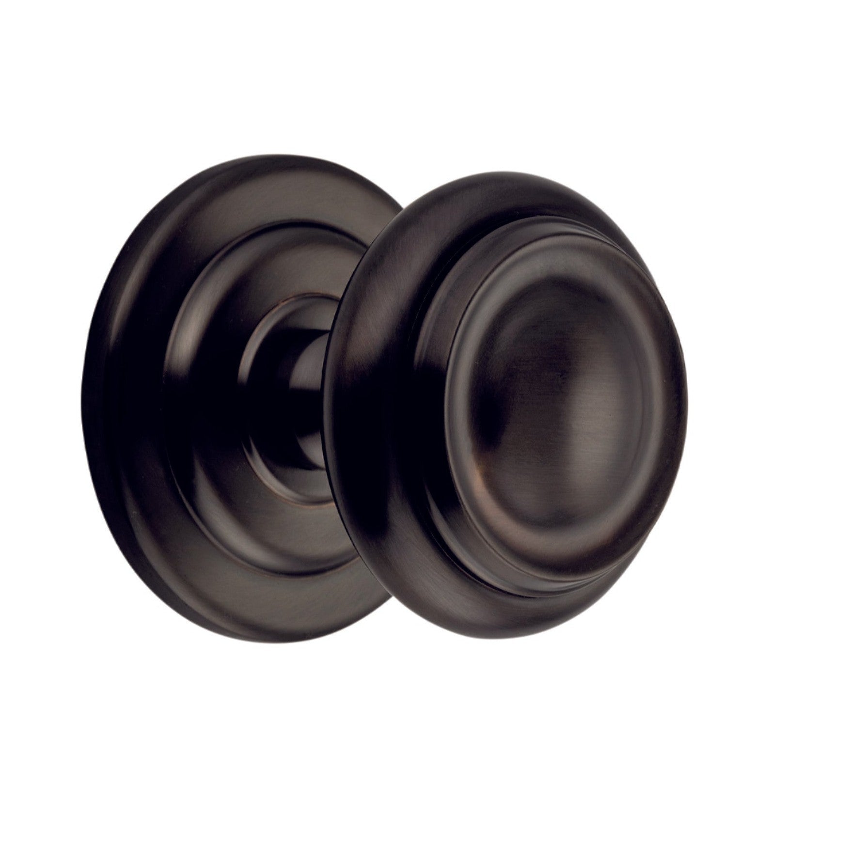 Iver Centre Door Knob Sarlat Signature Brass