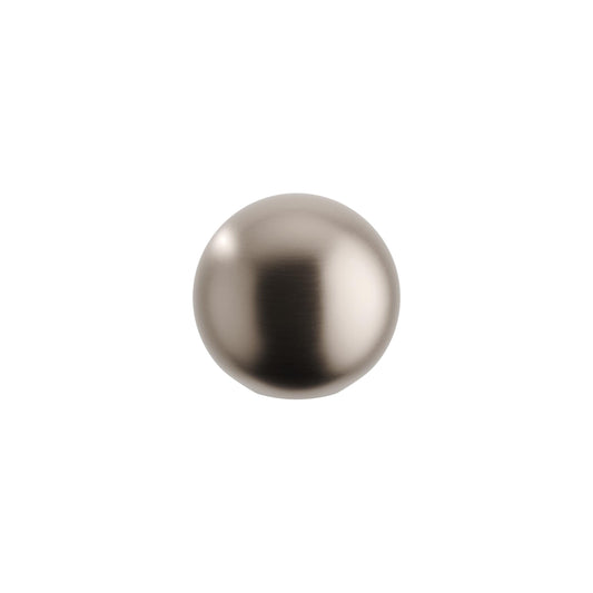 Iver Cupboard Knob Puerto Satin Nickel D38xP35mm