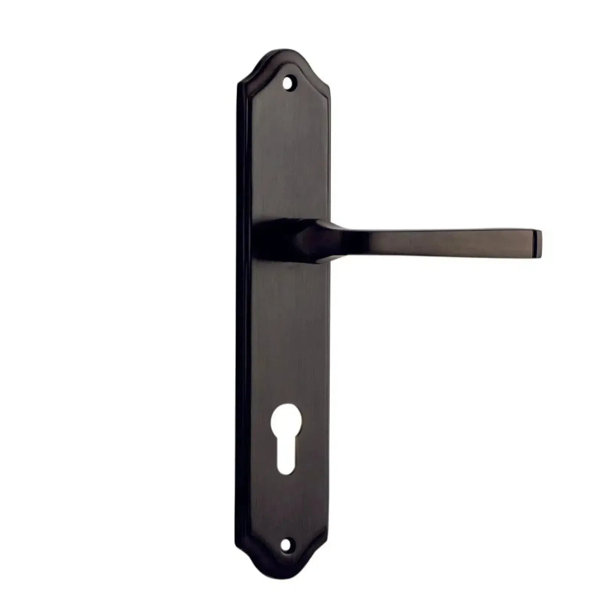 Iver Door Handle Annecy Shouldered Euro Pair Signature Brass – Heritage ...