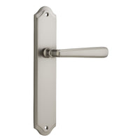 Iver Door Handle Copenhagen Shouldered Latch Pair Satin Nickel