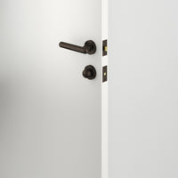 Iver Door Handle Puerto Rose Round Signature Brass Seperate Privacy Kit