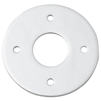 Iver Door Handles & Knobs Adaptor Plate Pair Round Rose Polished Chrome