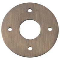 Iver Door Handles & Knobs Adaptor Plate Pair Round Rose Signature Brass