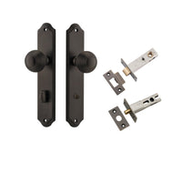 Iver Door Knob Guildford Shouldered Privacy Signature Brass Inbuilt Privacy Kit