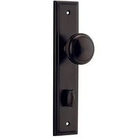 Iver Door Knob Paddington Stepped Privacy Pair Signature Brass