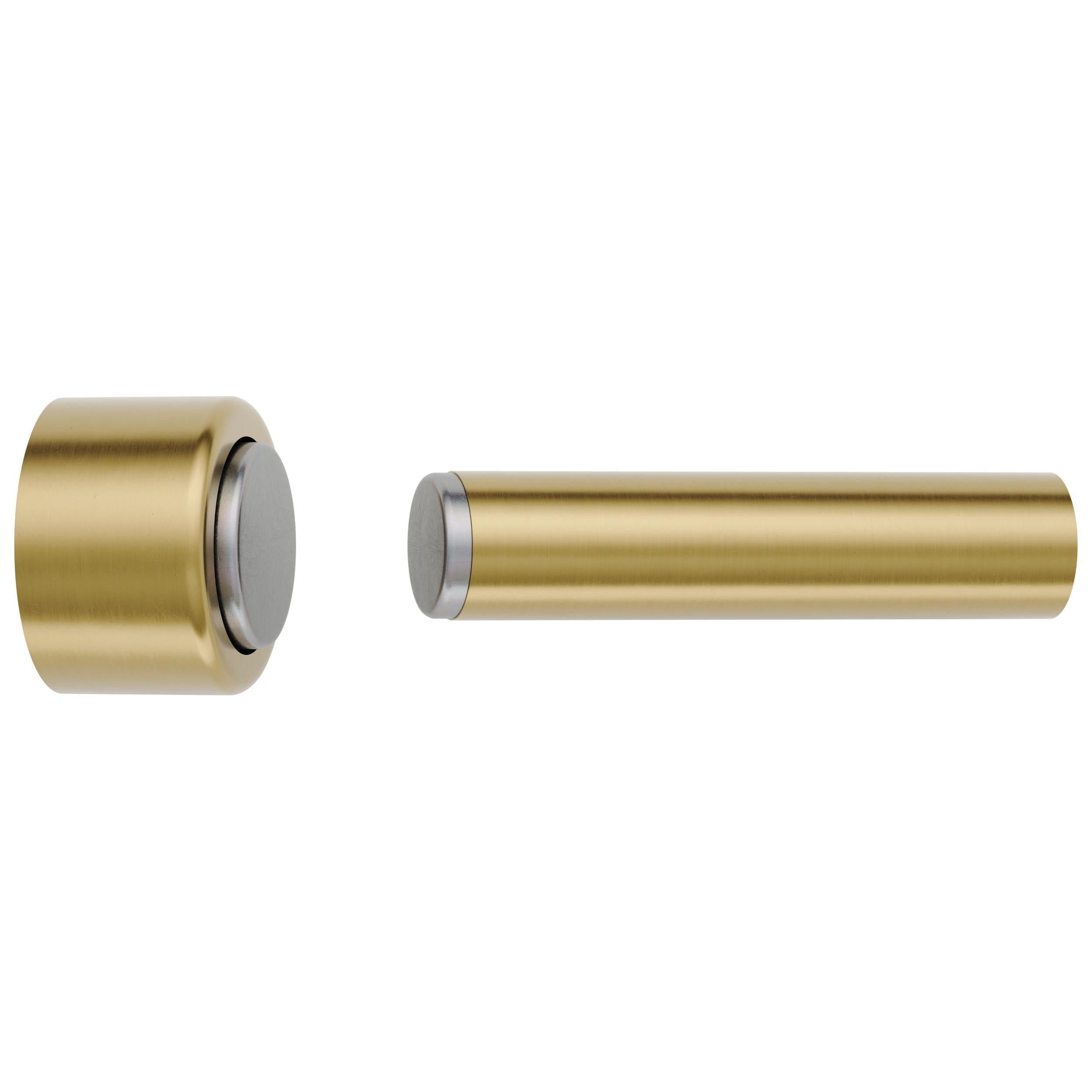 Iver Door Stop Concealed Fix Pencil Magnetic Brushed Gold PVD