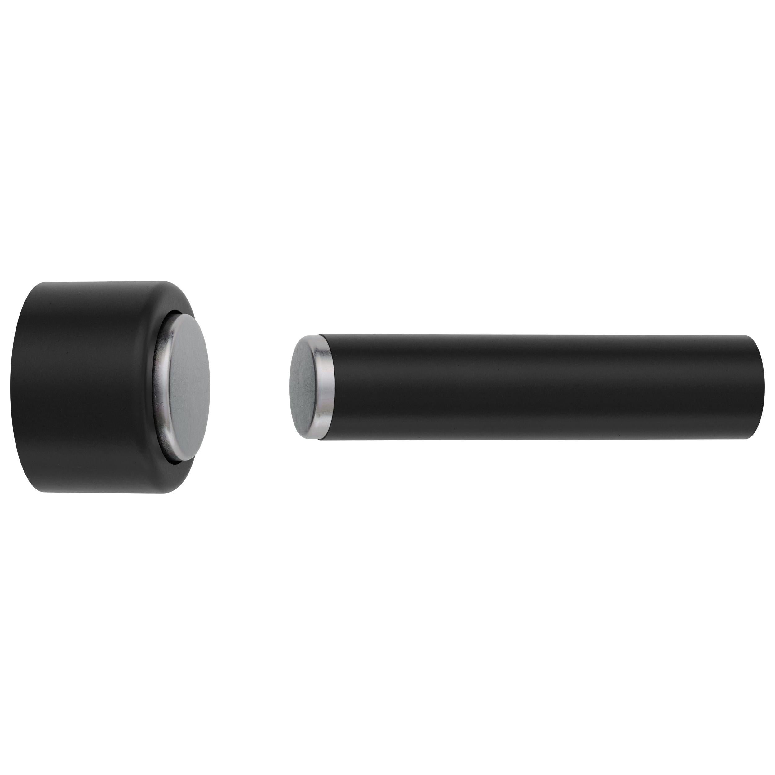 Iver Door Stop Concealed Fix Pencil Magnetic Matt Black