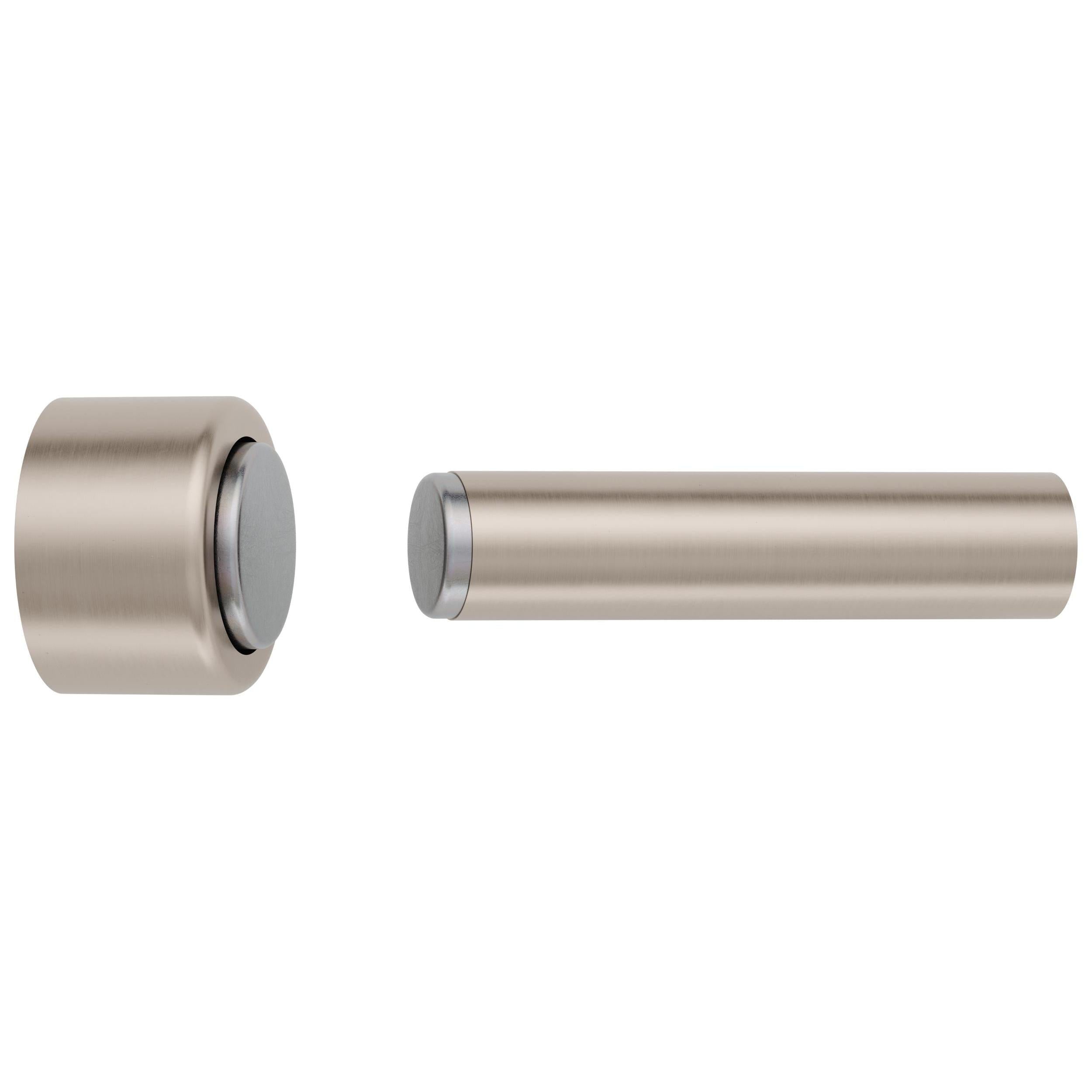 Iver Door Stop Concealed Fix Pencil Magnetic Satin Nickel