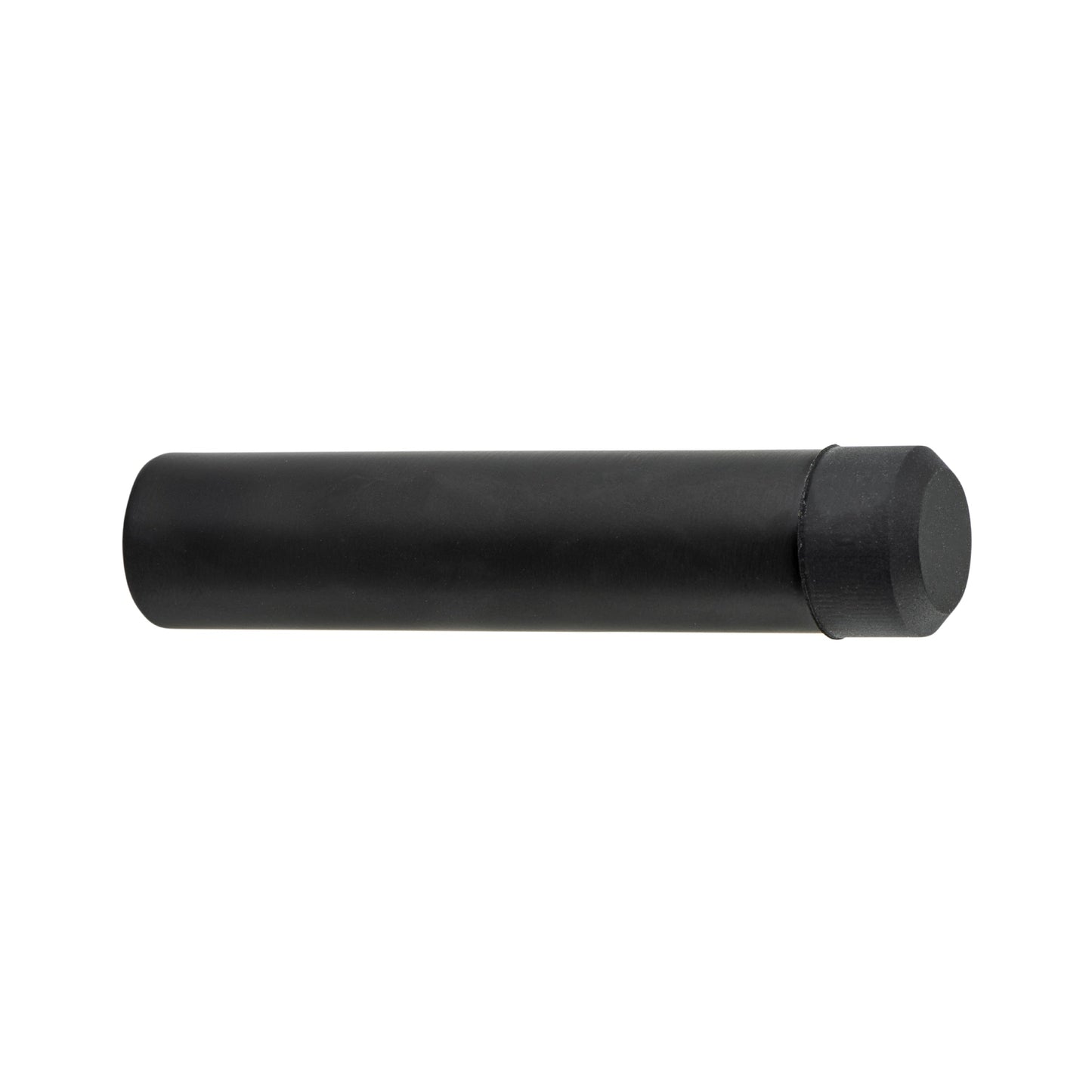Iver Door Stop Concealed Fix Pencil Matt Black D16xP75mm