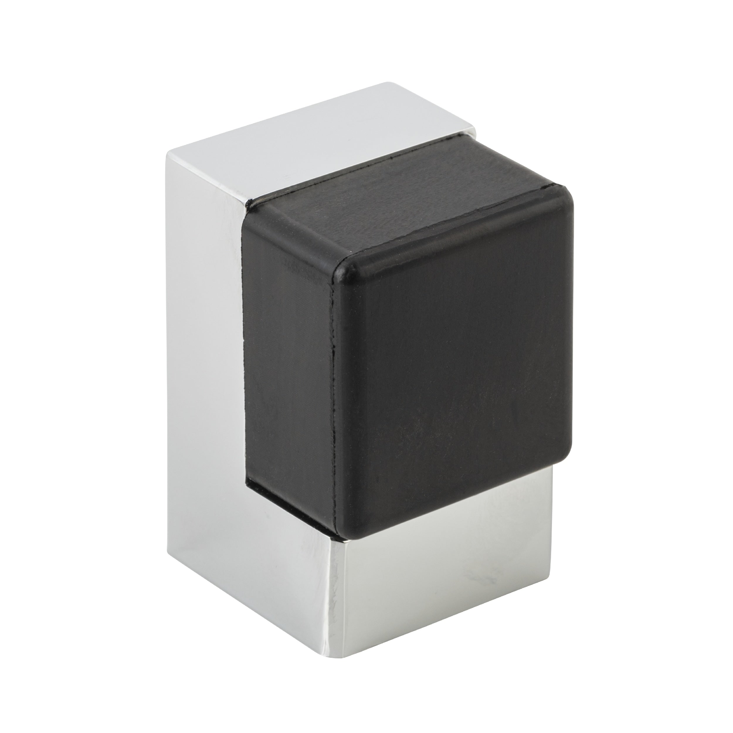 Iver Door Stop Square Polished Chrome H50xW32xD35mm