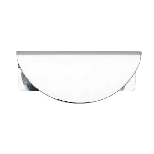 Iver Drawer Pull Osaka Lip Polished Chrome L80xH35xD40mm CTC64mm