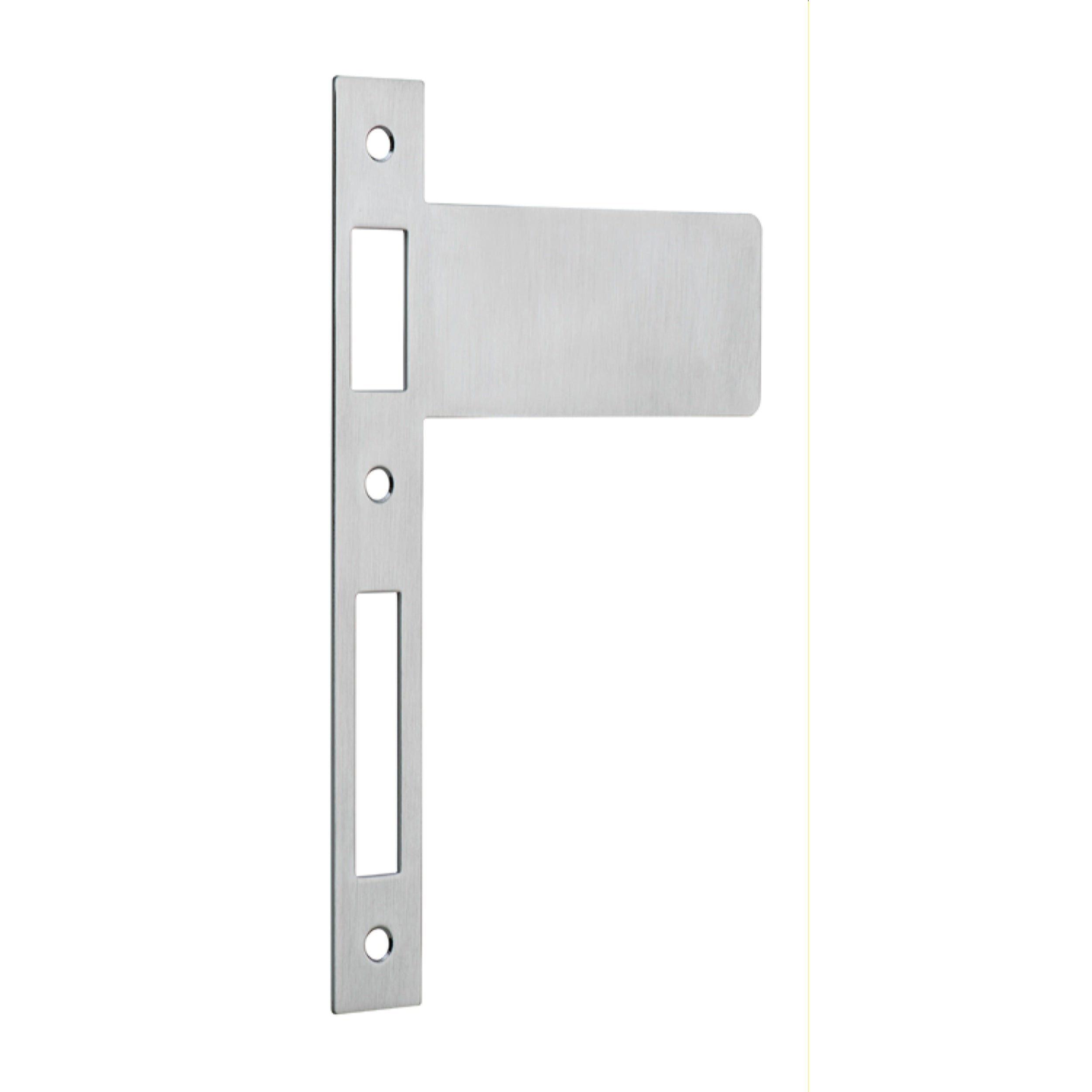 Iver Extended Striker Brushed Chrome W122mm