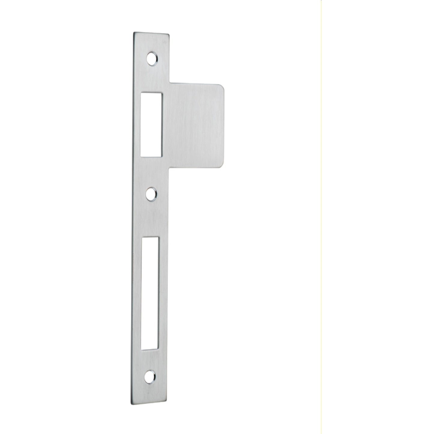 Iver Extended Striker Brushed Chrome W63mm