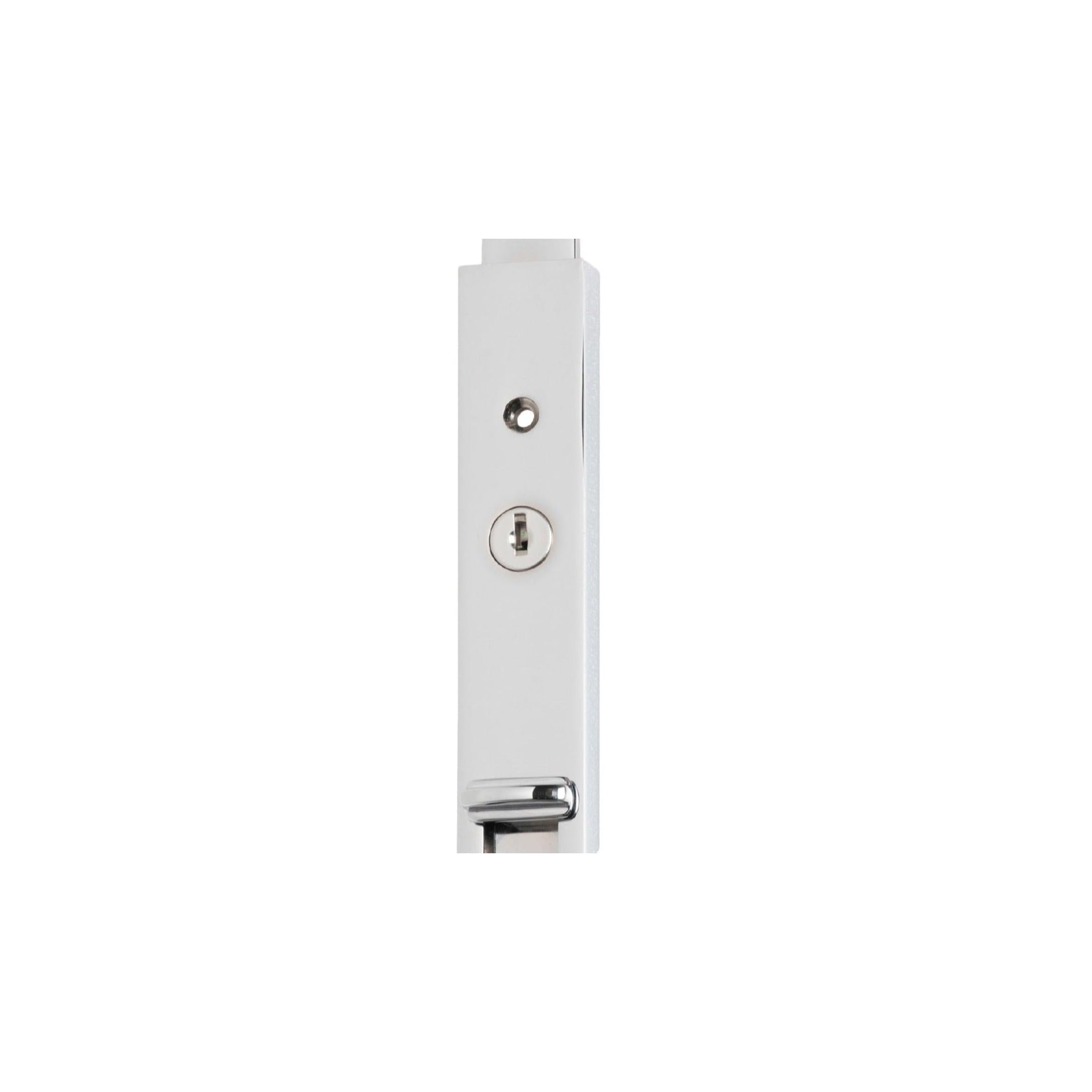 Iver Flush Bolt Locking Polished Chrome H200mm