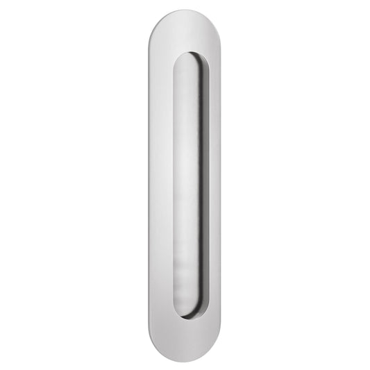 Iver Flush Pull Puerto Oval Polished Chrome