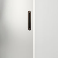 Iver Flush Pull Puerto Oval Signature Brass