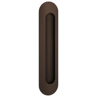 Iver Flush Pull Puerto Oval Signature Brass