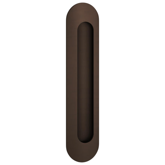 Iver Flush Pull Puerto Oval Signature Brass