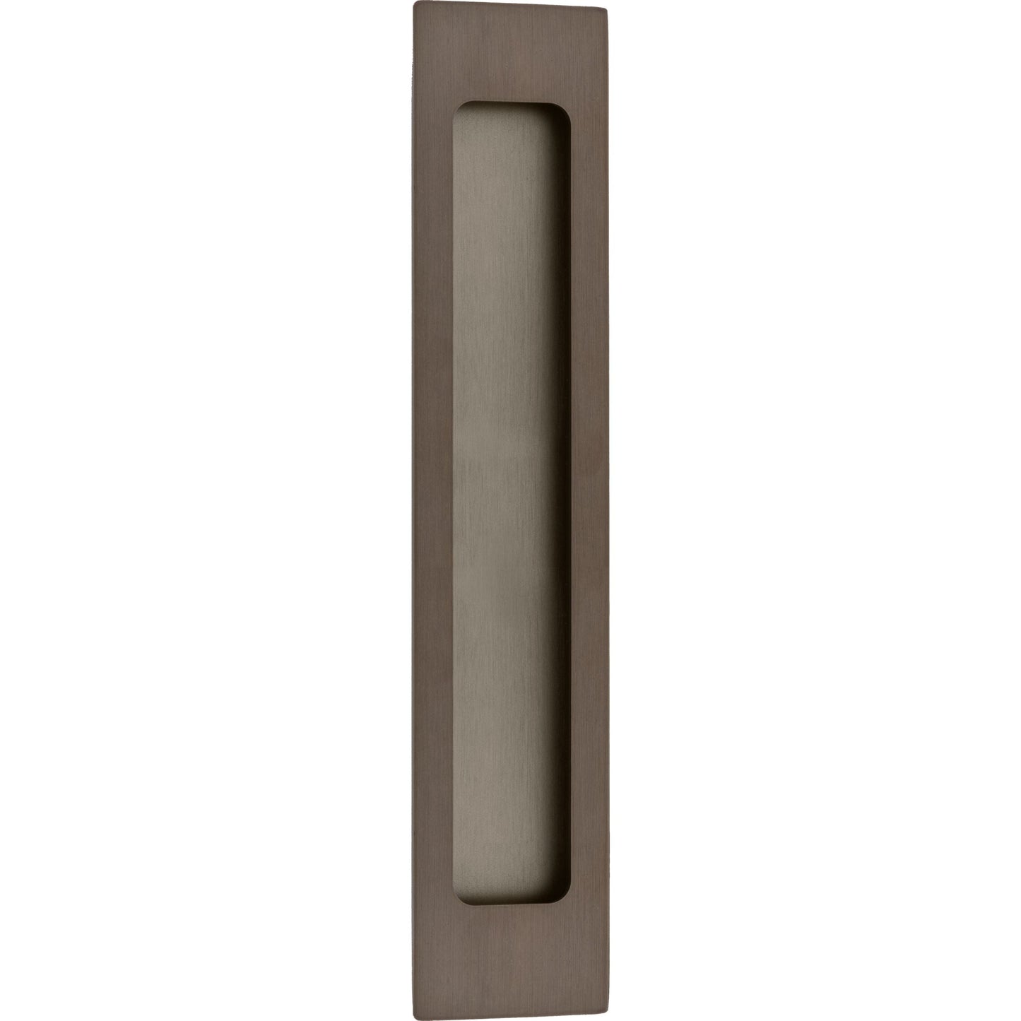 Iver Flush Pull Rectangular Signature Brass H225xW45xP2.5mm