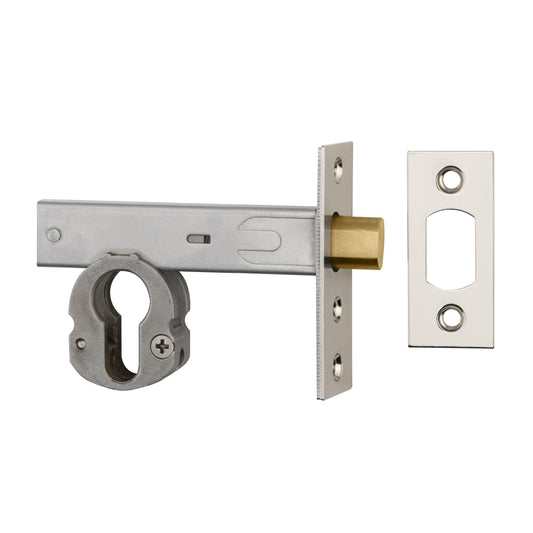 Iver Mortice Deadbolt Euro Polished Nickel Backset 70mm