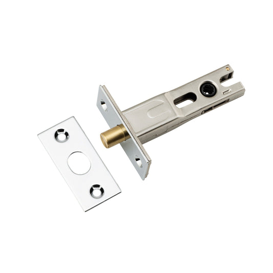 Iver Privacy Bolt Round Bolt Polished Chrome Backset 60mm