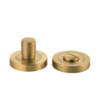 Iver Privacy Turn Berlin Concealed Fix Round Brushed Brass