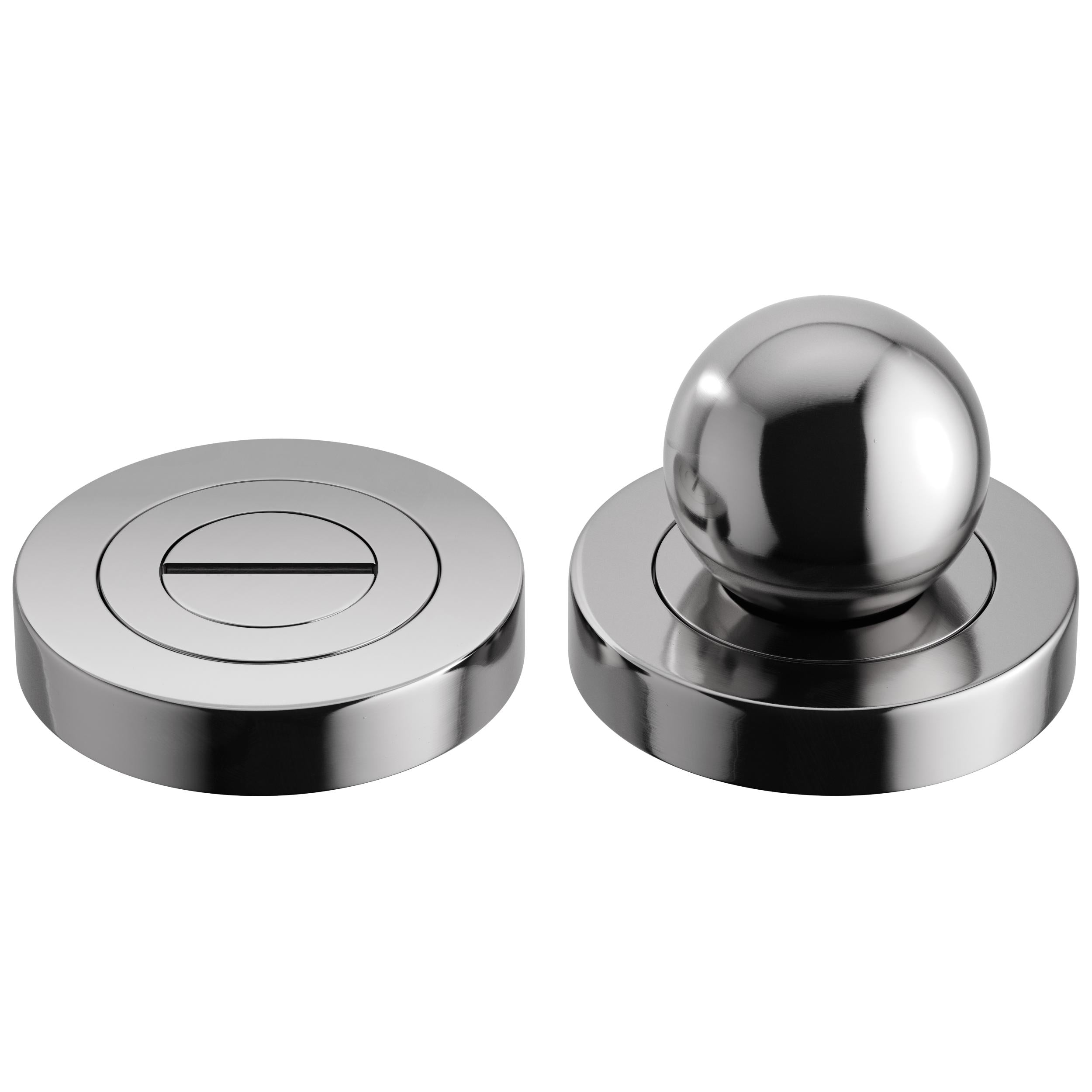 Iver Privacy Turn Puerto Rose Round Concealed Fix Polished Chrome