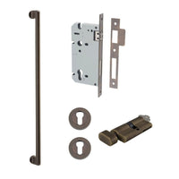 Iver Pull Handle Baltimore Key/Thumb Signature Brass Entrance Kit