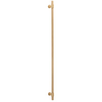 Iver Pull Handle Helsinki Brushed Brass CTC900mm