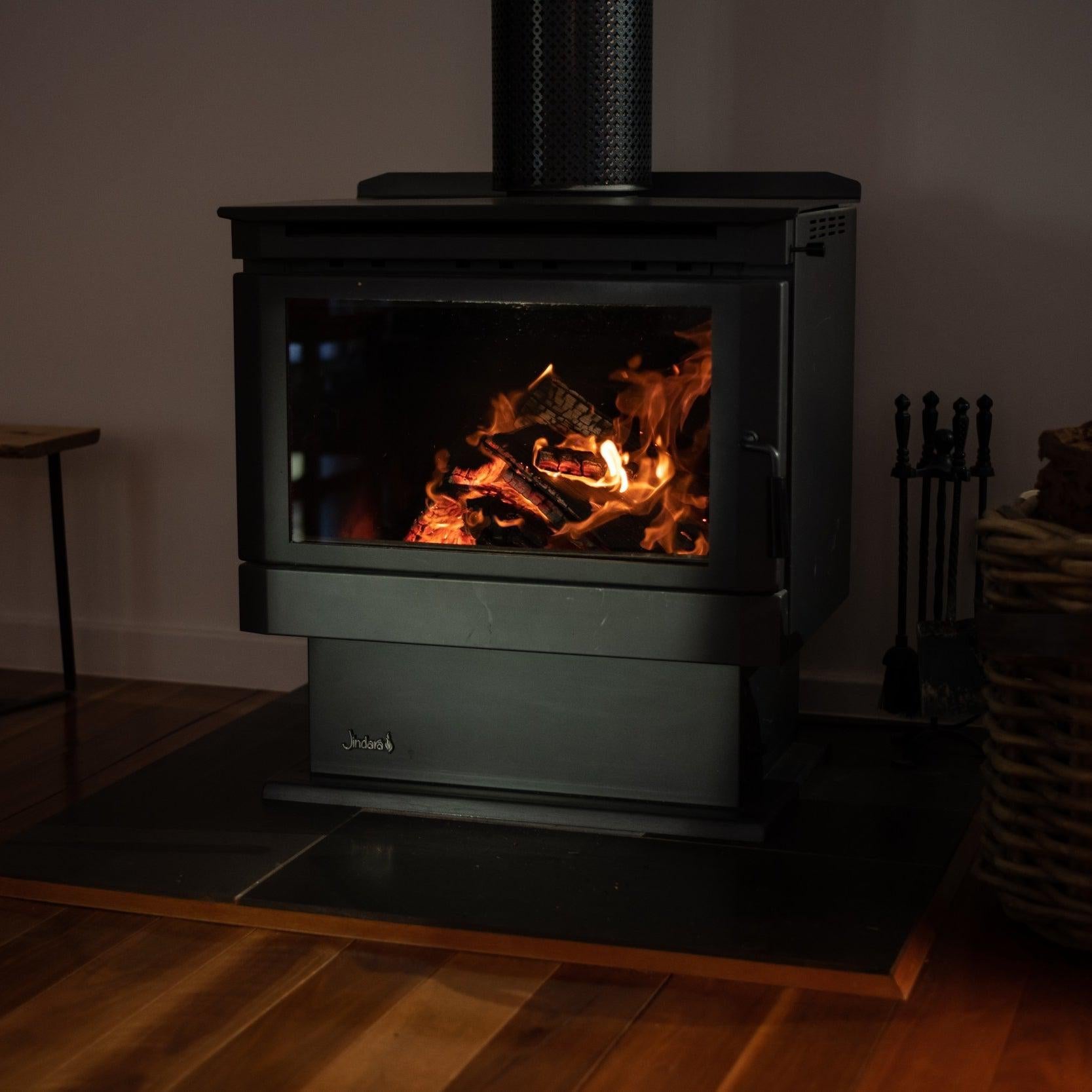 Jindara Barwon Freestanding Wood Fireplace