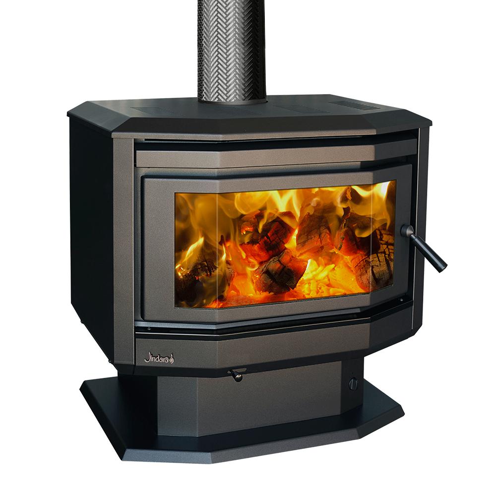 Jindara Mallee Freestanding Wood Fireplace