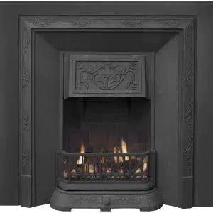 Malvern Square Cast Iron Insert Black