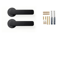 Momo Aspen Door Handle Set Matt Black