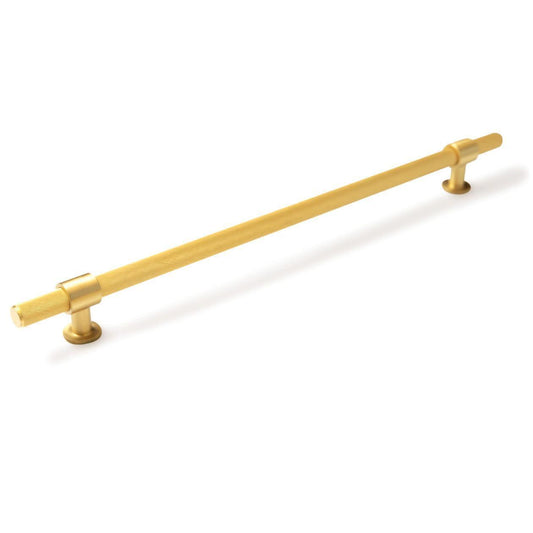 Momo Belgravia 320mm Cabinet Bar Pull Handle Brushed Satin Brass
