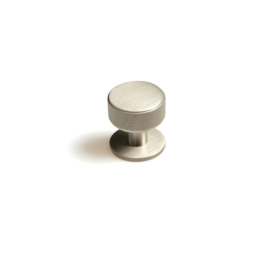 Momo Belgravia 35mm Round Cupboard Knob Dull Brushed Nickel
