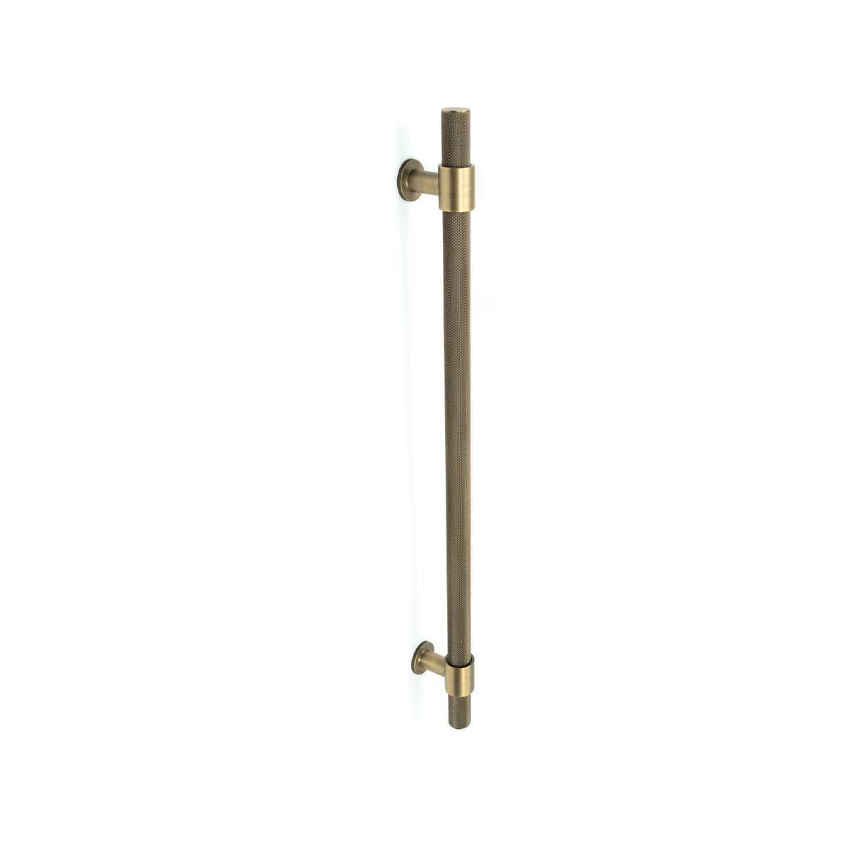 Momo Belgravia 416mm Door Pull Handle Dark Brushed Brass