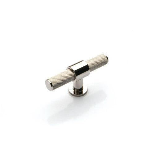 Momo Belgravia 82mm T Cupboard Knob Polished Nickel