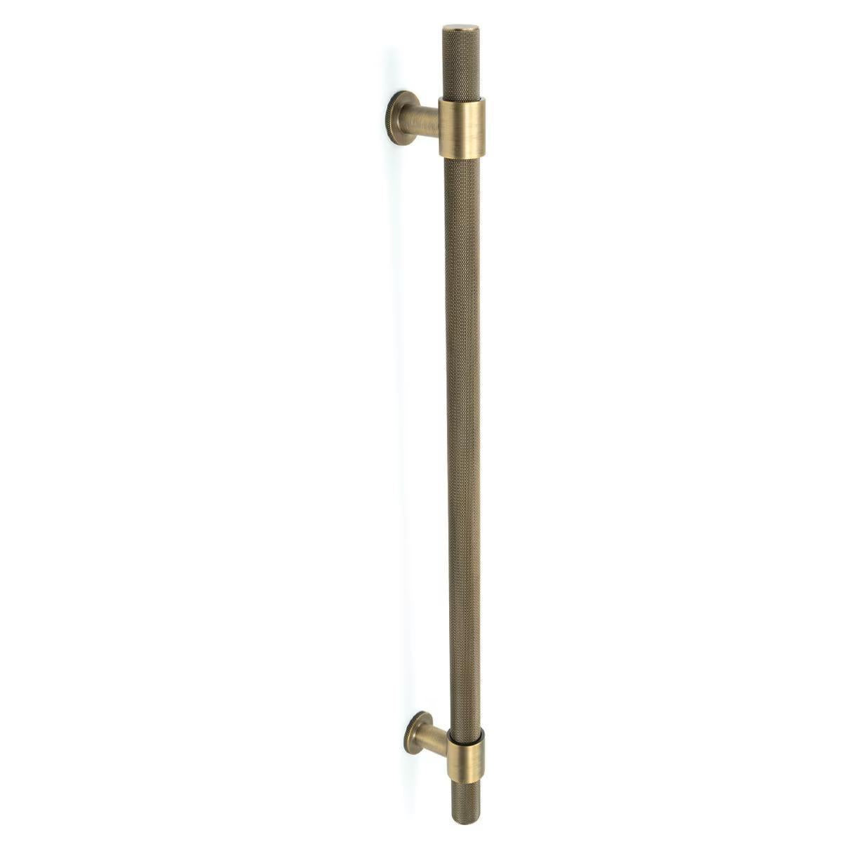 Momo Belgravia Entry Door Pull Handle Dark Brushed Brass