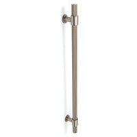 Momo Belgravia Entry Door Pull Handle Dull Brushed Nickel
