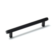 Momo Bellevue 160mm Lined Bar Cabinet Pull Handle Matt Black