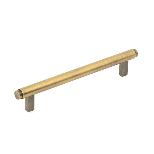 Momo Bellevue 160mm Plain Bar Cabinet Pull Handle Dark Brushed Brass