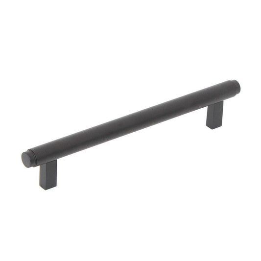 Momo Bellevue 160mm Plain Bar Cabinet Pull Handle Matt Black