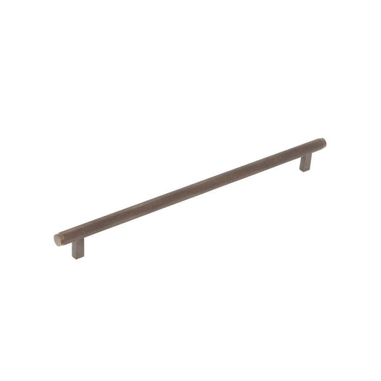 Momo Bellevue 320mm Knurled Bar Cabinet Pull Handle Bronze