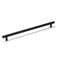 Momo Bellevue 320mm Lined Bar Cabinet Pull Handle Matt Black