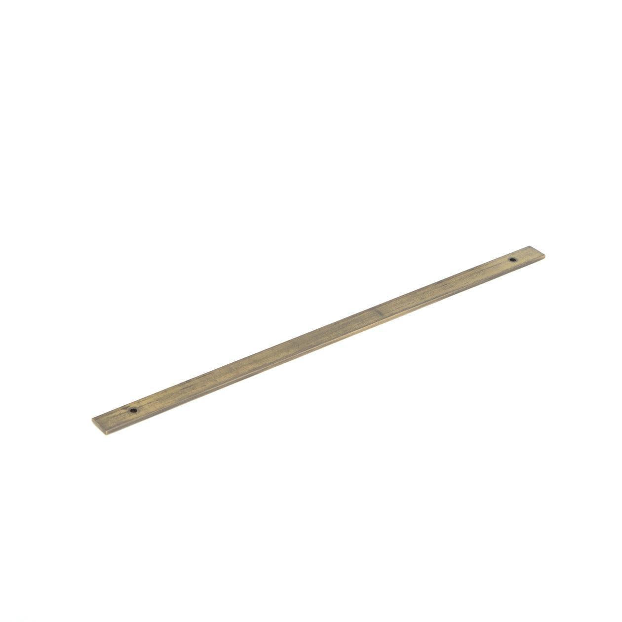 Momo Bellevue 320mm Plain Backplate Dark Brushed Brass