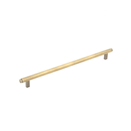 Momo Bellevue 320mm Plain Bar Cabinet Pull Handle Dark Brushed Brass