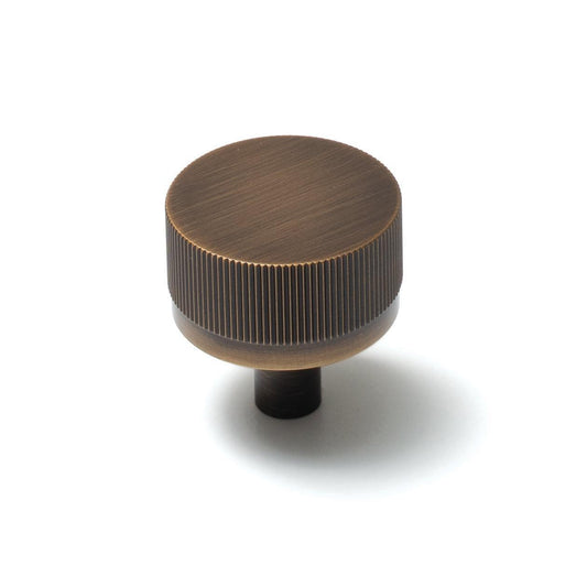 Momo Bellevue 35mm Lined Cupboard Knob Bronze