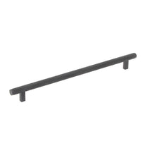 Momo Bellevue 416mm Knurled Appliance Cabinet Pull Handle Matt Black