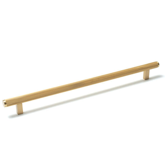 Momo Bellevue 416mm Lined Appliance Cabinet Pull Handle Brushed Satin Brass